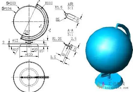 inventor 零件练习四十九