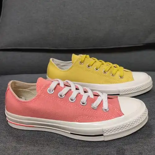 匡威夏季新款1970s沙漠黄酒红色帆布布鞋157544帆布鞋