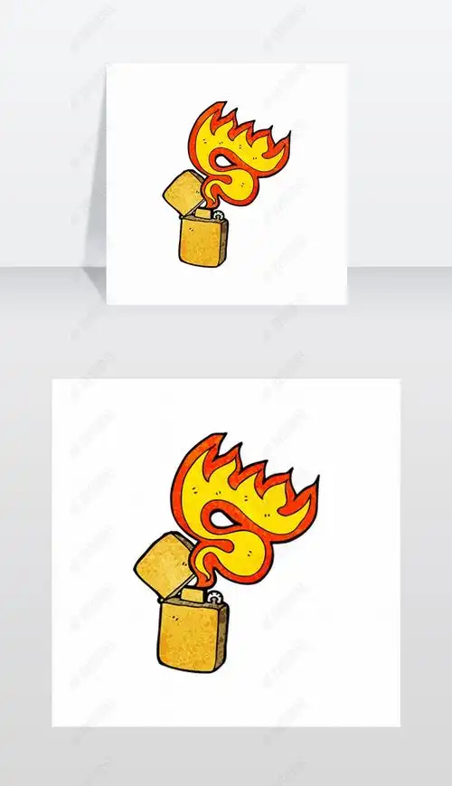 原创卡通金属打火机