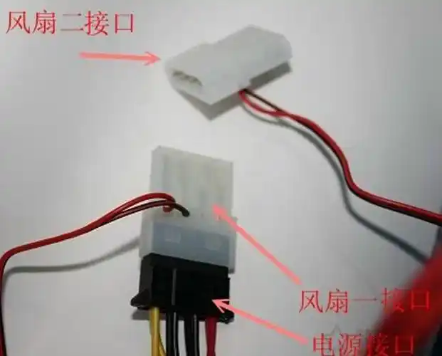 计算机电源风扇安装方法机箱风扇怎么装电脑机箱风扇电源线接法