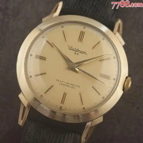 百年品牌美国华生古董表高级收藏款53钻高级机芯限量版_手表/腕表_健