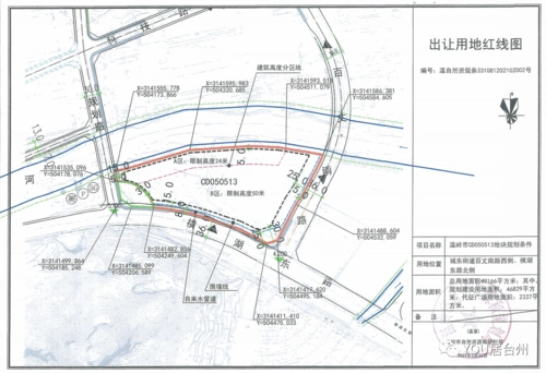 10亿起温岭城东综合体旁又挂地楼面价最高将破一万八