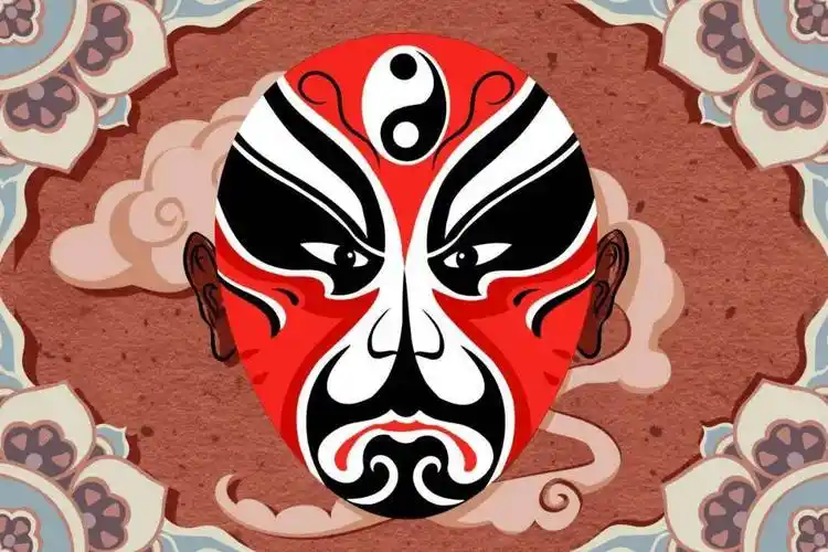 脸谱则是京剧的灵魂京剧是中华民族的精髓干燥后施以彩绘以粘土为主要