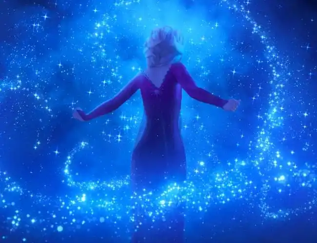 颤抖吧家长们elsa穿着eliesaab高定骑着冰马又来了