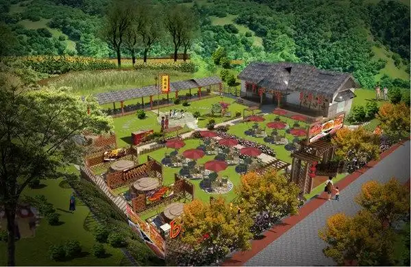 名称山西省晋城市沁水县千百度休闲山庄休闲农庄规划案例