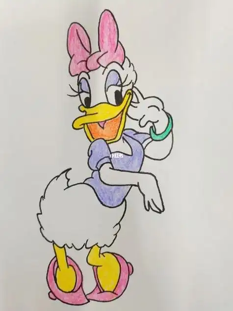 米奇妙妙屋简笔画唐老鸭