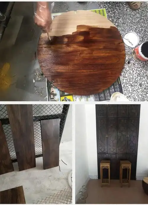 水性漆 木器漆 水性仿古木器漆木漆木纹漆木头家具翻新改色实木油漆