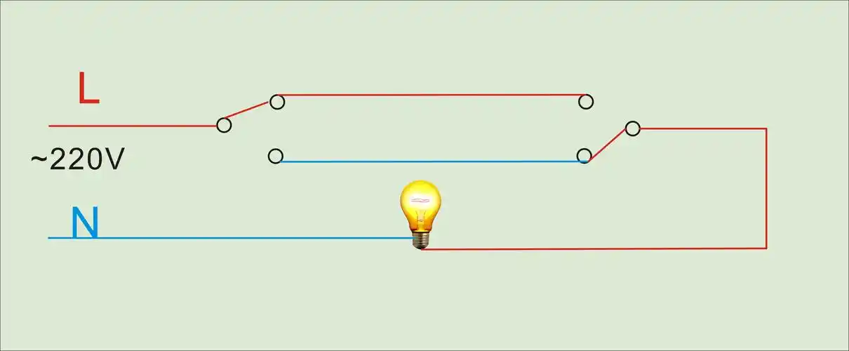 床头灯控制卧室顶灯,用几开几控的开关?怎么连接?
