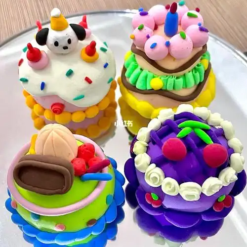 diy  #超轻粘土  #蛋糕  #手工