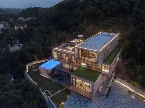 2018小而温馨跨年夜莫干山新开ins风别墅酒店