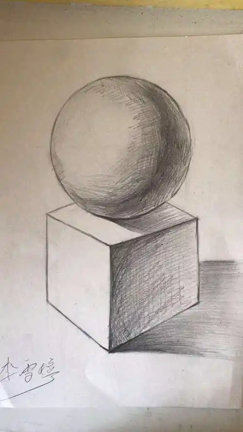 正方体和球体的组合