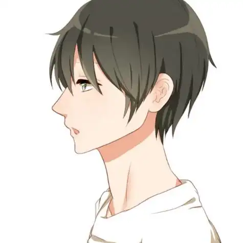 动漫男生侧脸头像呆萌 动漫头像图片大全 -【爱个性】