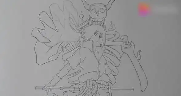 须佐能乎简笔画教程