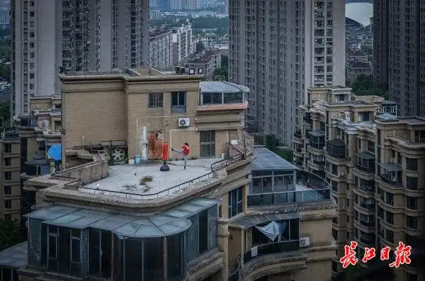 图集:武汉人的楼顶战疫