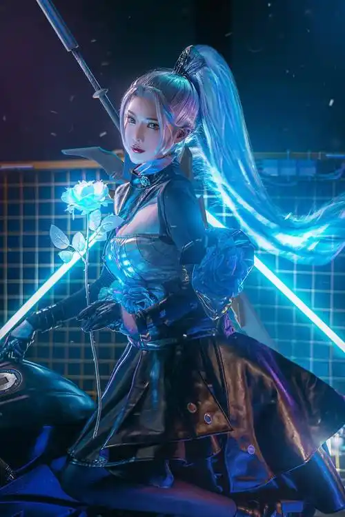 王者荣耀 花木兰默契交锋cosplay