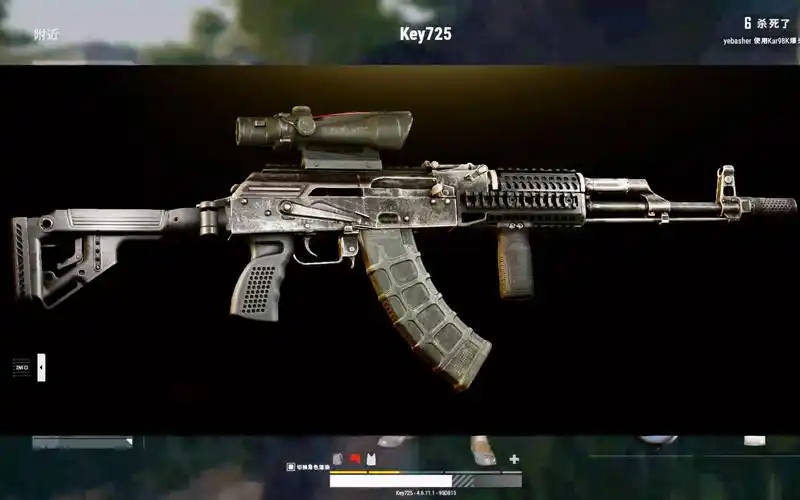 绝地求生 新枪m762 来感受一下ak和m416的合体吧