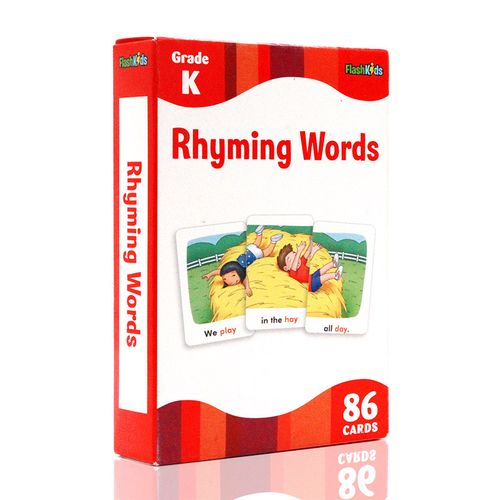 rhyming words (flash kids flash cards)86张英文卡版