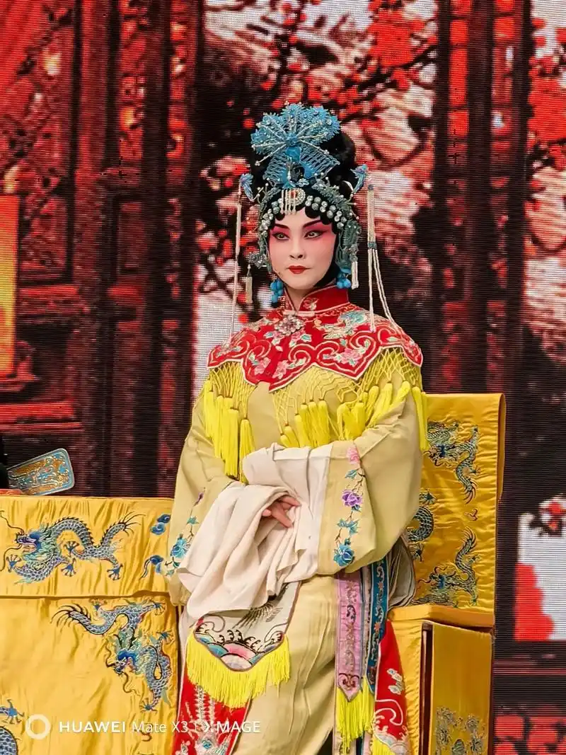 大脚皇后中扮演马秀英!感谢戏迷朋友的拍摄!#谁说戏曲不抖音 - 抖音