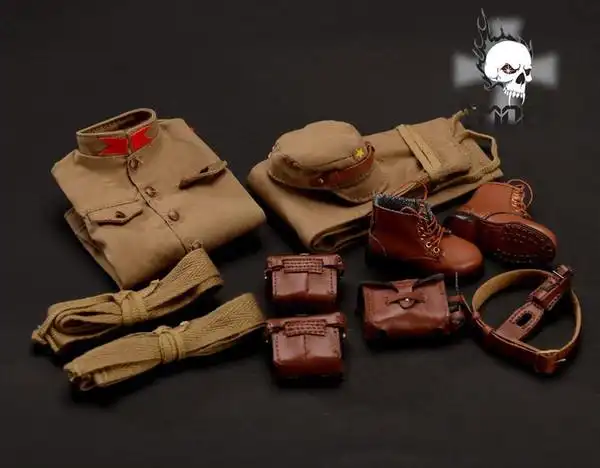 moe 日军昭和五式 二战日本鬼子制服套装 1:6模型 配台儿庄 88师