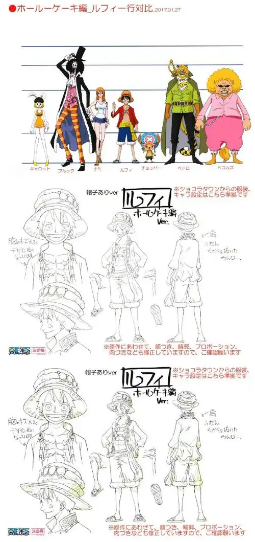 【精选分享】    动画手稿集90    #海贼王##v漫计划#海贼王超话