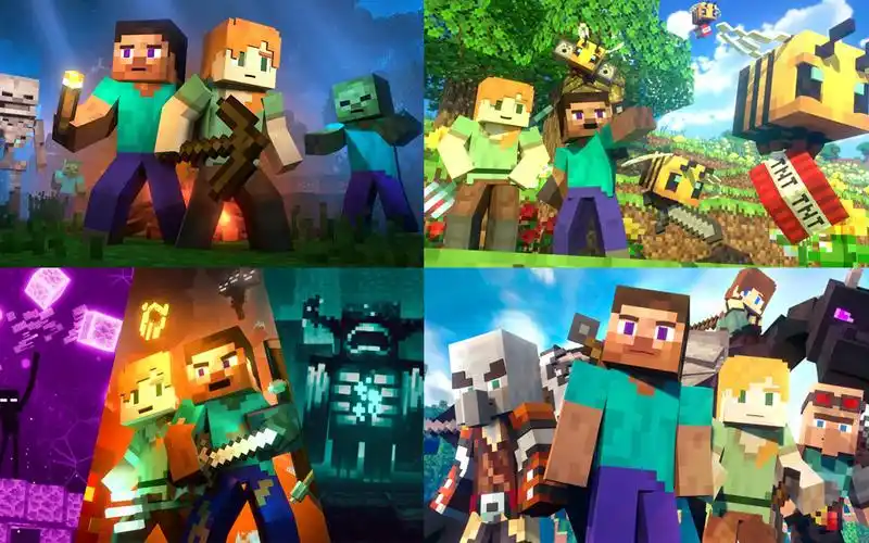 【bps转载】史蒂夫与艾利克斯的生活 - 我的世界动画合集 (已更新至