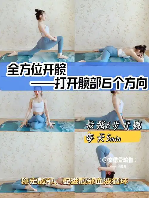 全方位开髋瑜伽练习必知髋关节活动6个方向