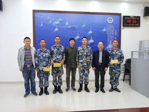 我部赴91676部队探访新兵