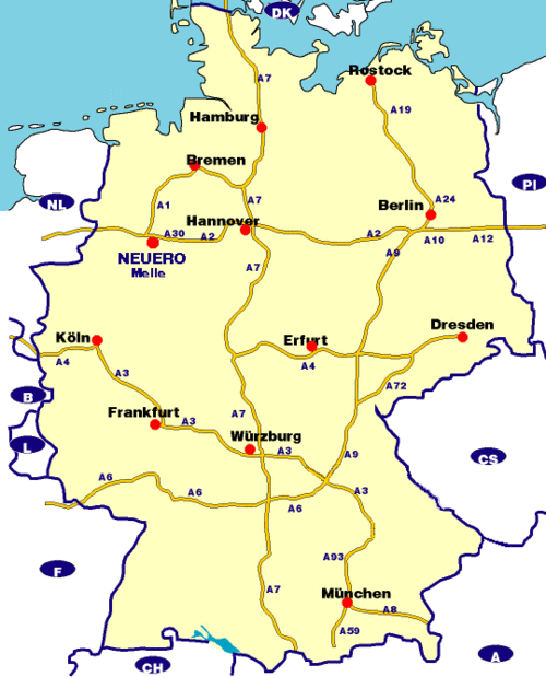 anfahrskizze deutschland