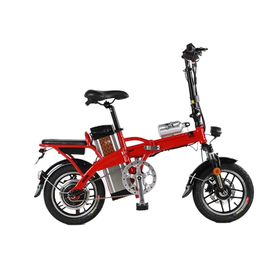 小鸟电动车轻便代驾电瓶车通勤代步折叠锂电池可取ld37电动自行车