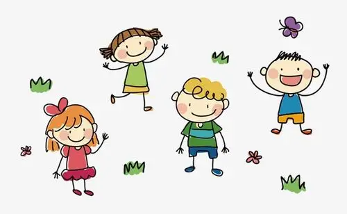 卡通人物简笔画大全,超可爱的小朋友简笔画