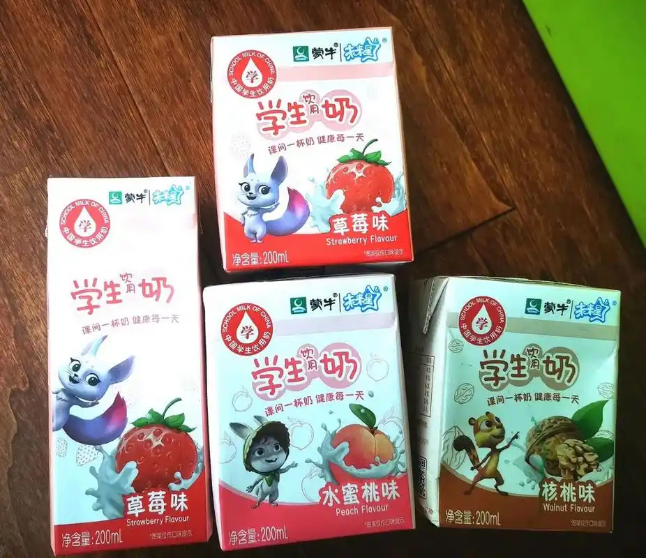 蒙牛!这种学生奶你的良心不会痛么   蒙牛～我忍你好久了!