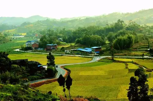 山水田园,美丽梁平