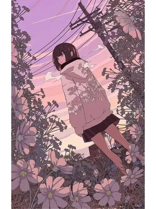 插画分享一眼爱的画风