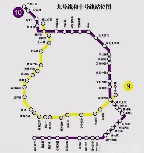 关于地铁9号线各站点的图片及评论