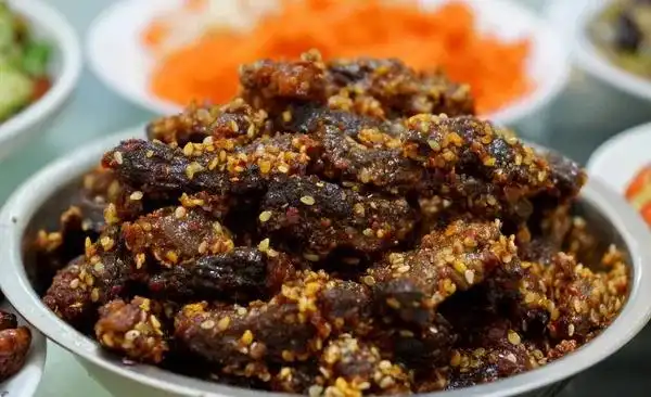 舌尖上的锡林郭勒美食——牛肉干