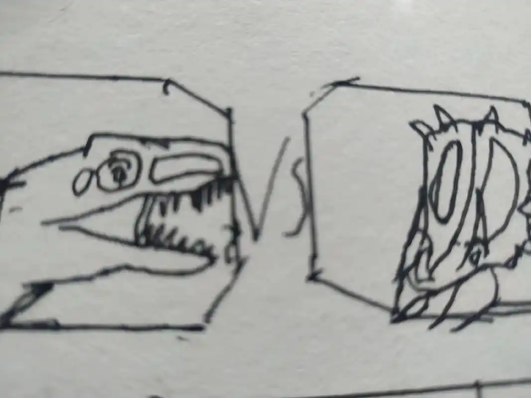 恐龙争霸自制;永川龙vs开角龙#侏罗纪世界 - 抖音