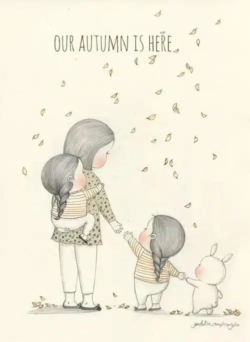 欣赏|这些暖心的小插画,瞬间把我拉回童年.