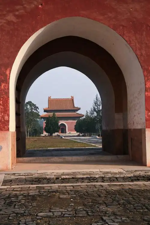 河北易县清西陵泰陵大红门望大碑楼