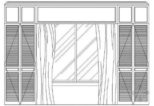 [分享]门窗立面图cad资料下载