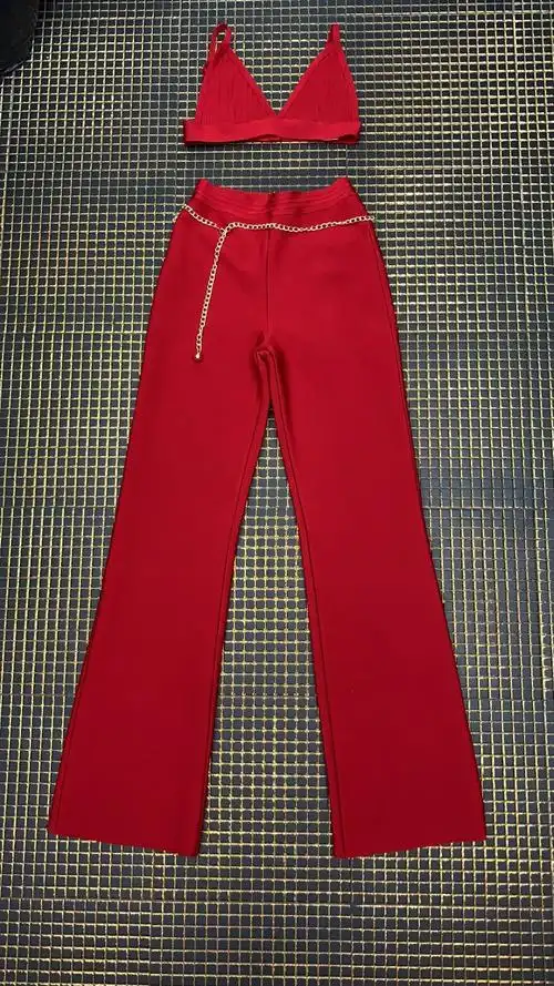 hot sale ins style night club chain spaghetti strap v-neck