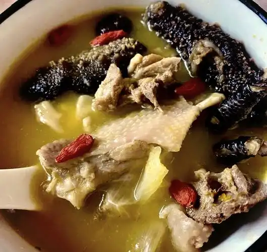 🍲海参炖鸡的绝妙搭配🥁
