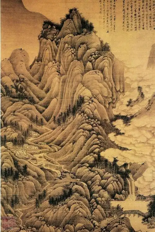 中国传世山水画:明代卷(一)