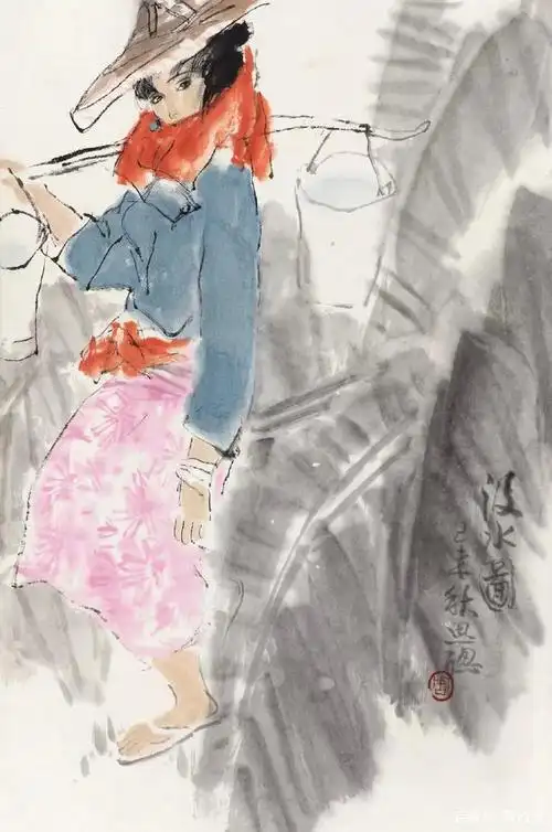 国画大师周思聪作品赏析