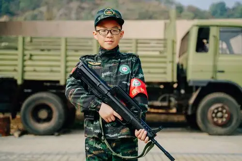 2021年少帅军事冬令营34期特种兵营day4④(最美军装照)