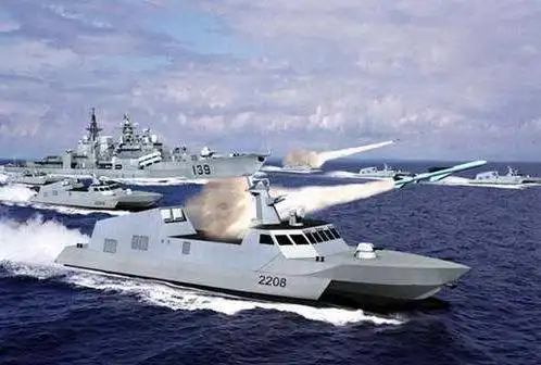 中国最新024导弹艇(隐身的杀手!