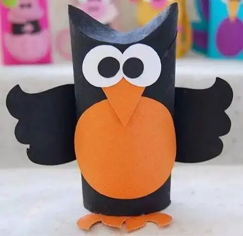 纸筒再利用儿童手工制作可以开放孩子的无限想象力