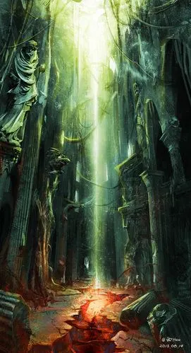 魔幻场景|插画|创作习作|西春花 - 原创作品 - 站酷 (zcool)