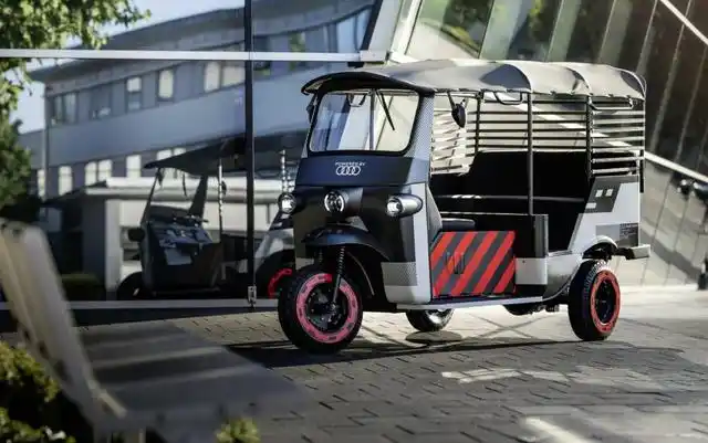 奥迪三轮"突突车"亮相,巧取印度市场?可能有损品牌形象