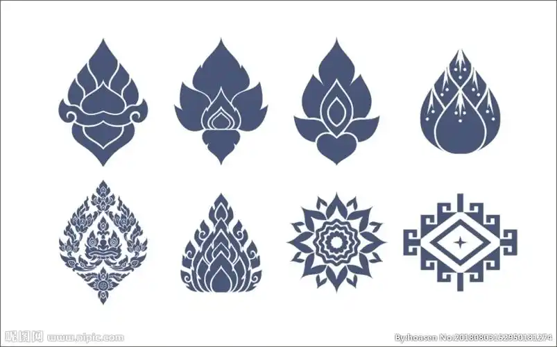 泰国传统纹样图片