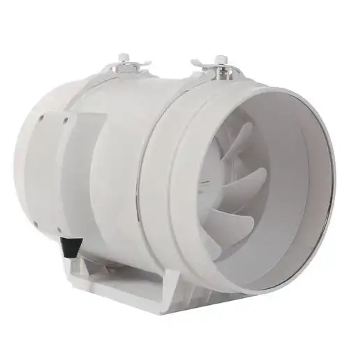 管道风机4寸6寸8寸静音强力增压厨房排风抽风机换气排气扇|花色